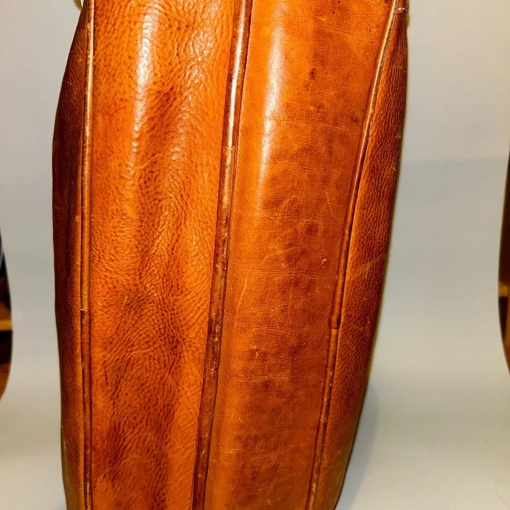 Pre loved Cole Haan pebbles leather briefcase
